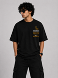 StitchVaults™ Silence Is Power Not Weakness Oversized T-Shirt – Mahadev Legacy™
