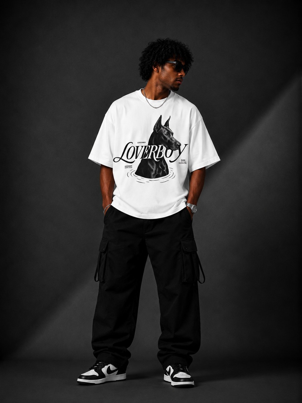 Loverboy™ Oversized Graphic Streetwear Tee