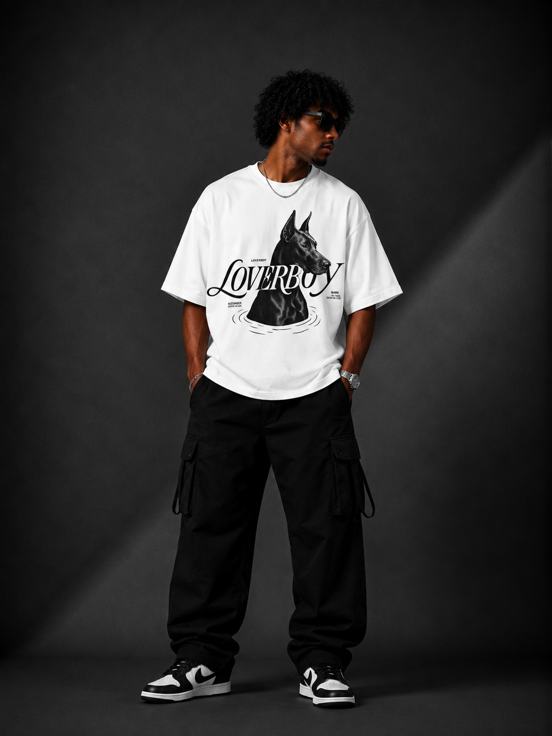 Loverboy™ Oversized Graphic Streetwear Tee