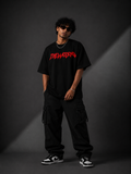 BLINDED BY THE LIGHTS™ Oversized Graphic Streetwear Tee – Black Edition