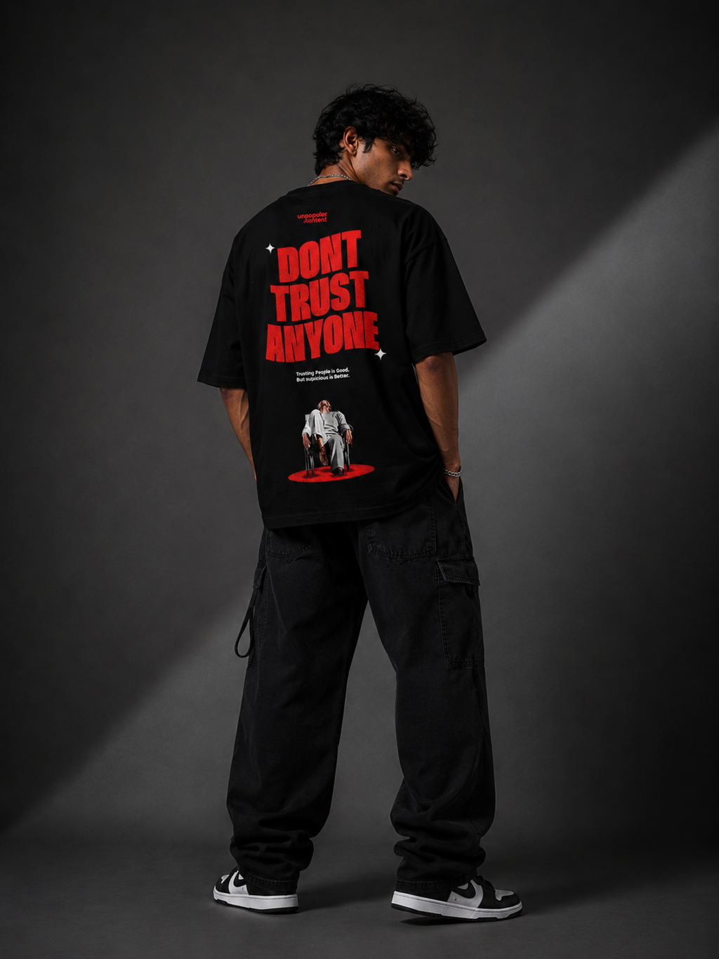 DON’T TRUST ANYONE™ Oversized Graphic Tee