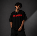 BLINDED BY THE LIGHTS™ Oversized Graphic Streetwear Tee – Black Edition