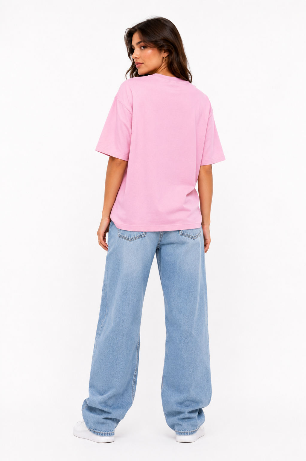 StitchVaults™ Made of Confidence Oversized Graphic T-Shirt
