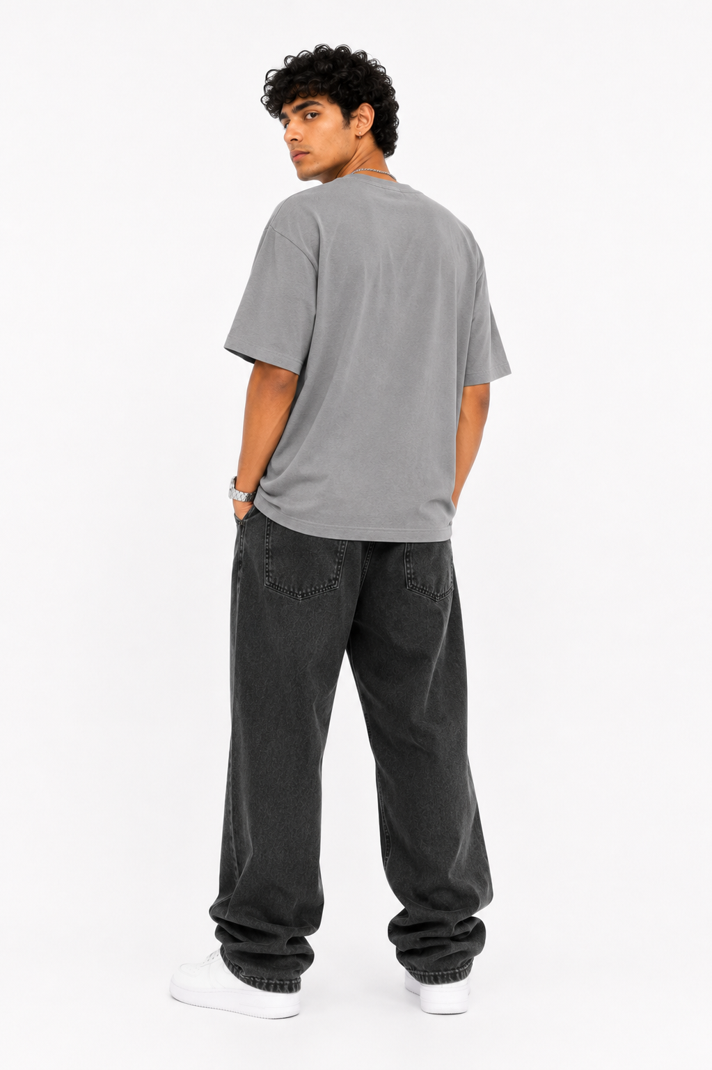 StitchVaults™ Relentless Focus Oversized Graphic T-Shirt