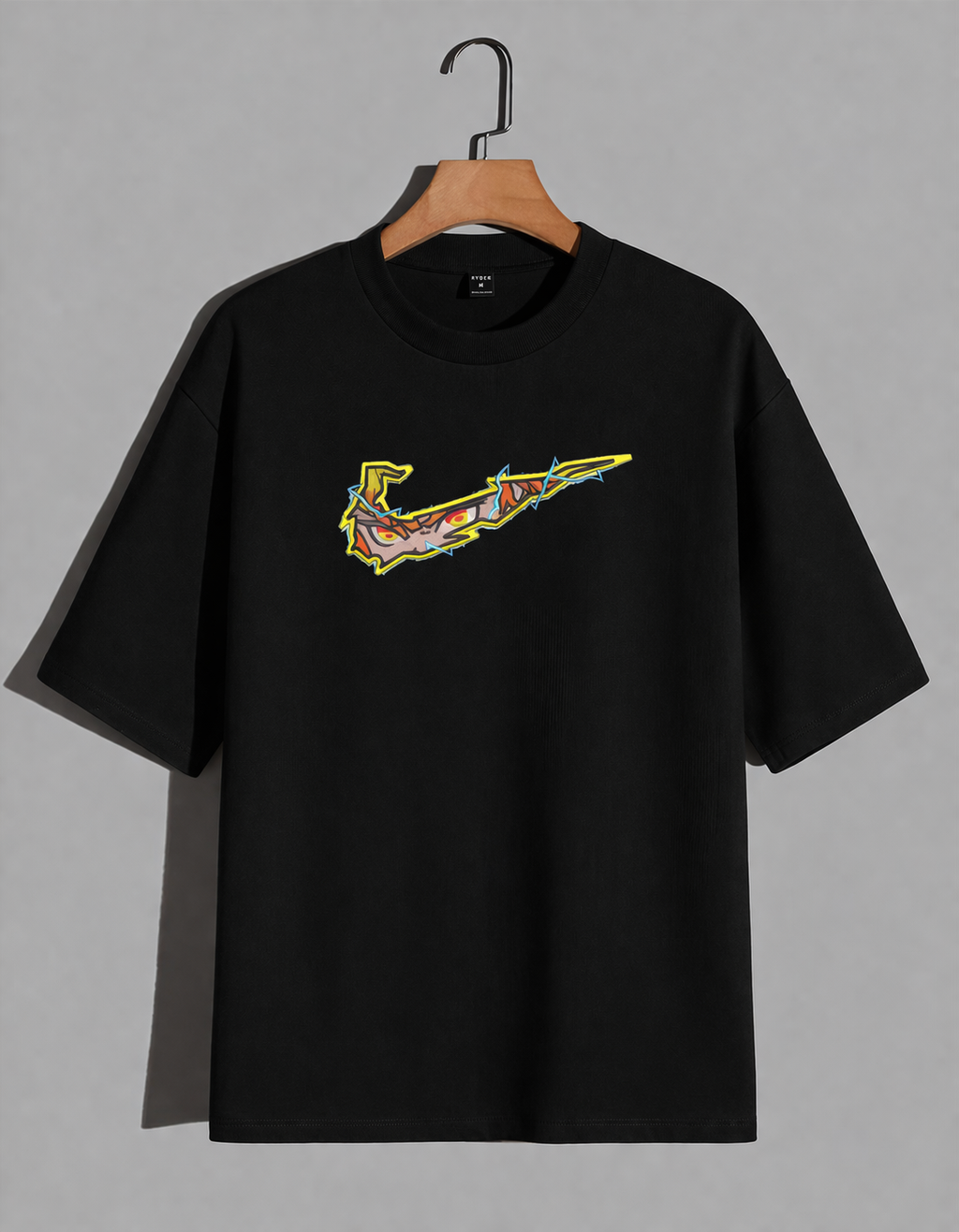 Thunder Strike Anime Oversized T-Shirt