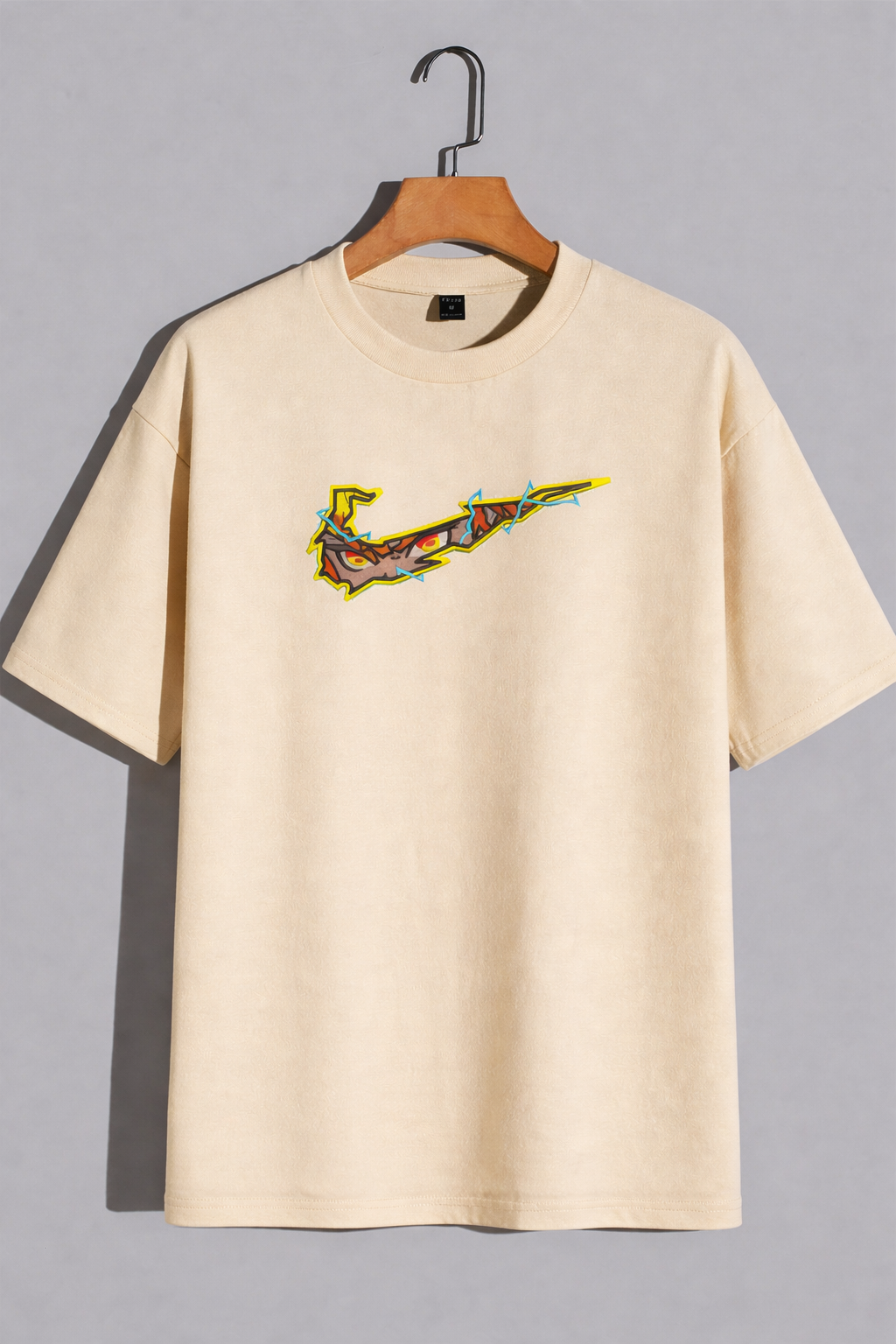 Thunder Strike Anime Oversized T-Shirt