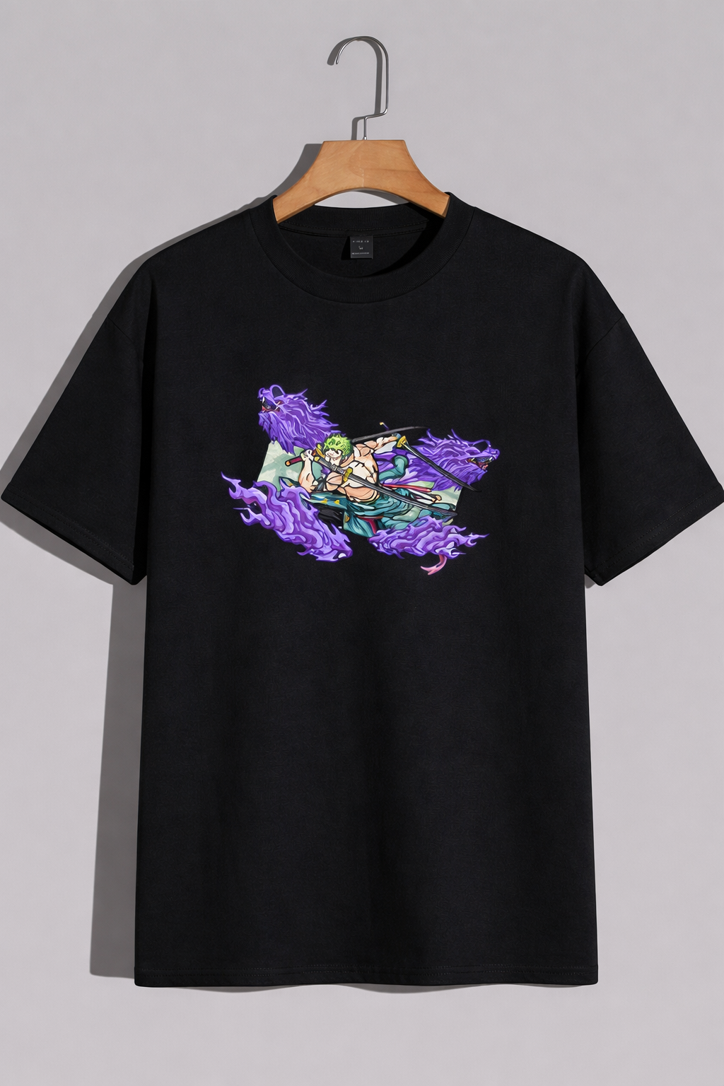 Zoro Anime Graphic Oversized T-Shirt