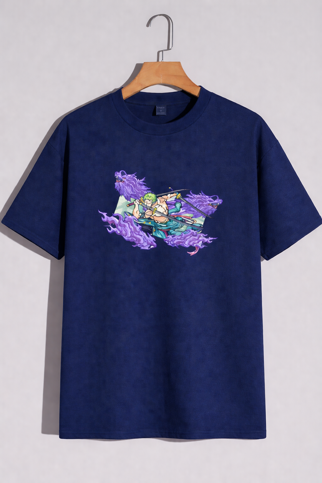 Zoro Anime Graphic Oversized T-Shirt