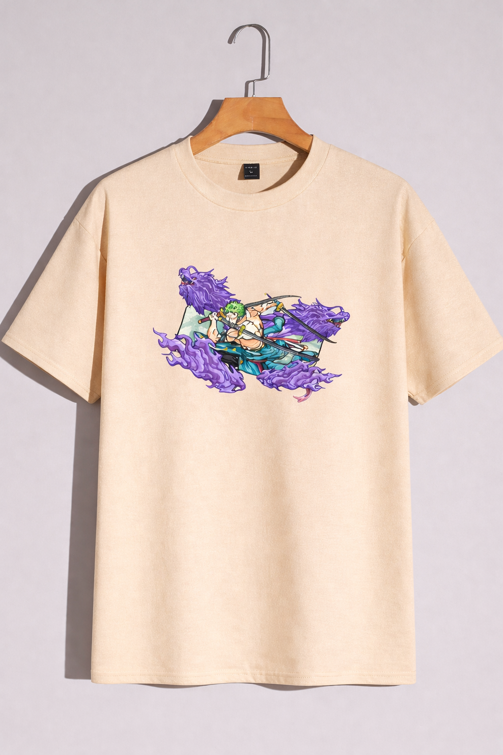 Zoro Anime Graphic Oversized T-Shirt