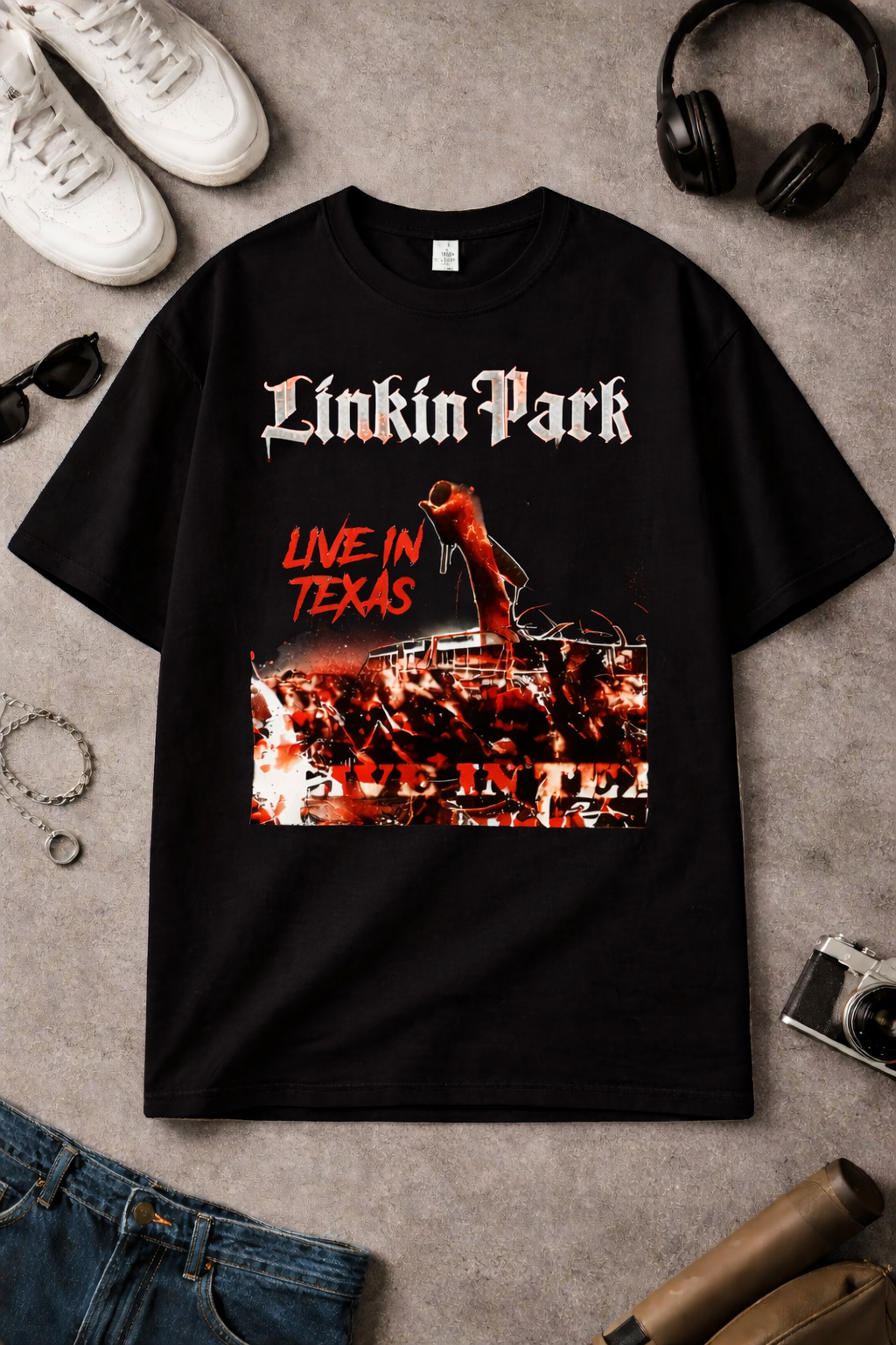 [LIMITED DROP] Linkin Park "Live in Texas" Exclusive Graphic Tee – 1 of 50