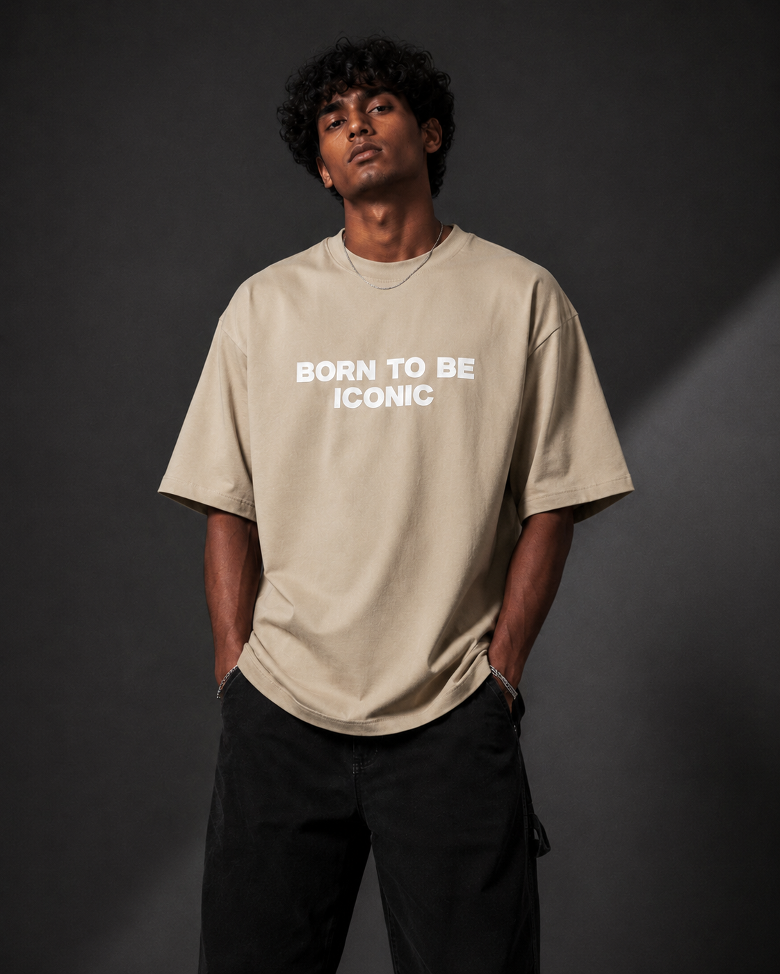 BORN TO BE ICONIC™ Oversized Tee