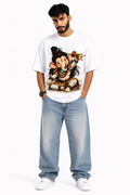 StitchVaults™ Bal Shiva Oversized Graphic T-Shirt – SHIVA LEGACY™ Collection | Premium Cotton
