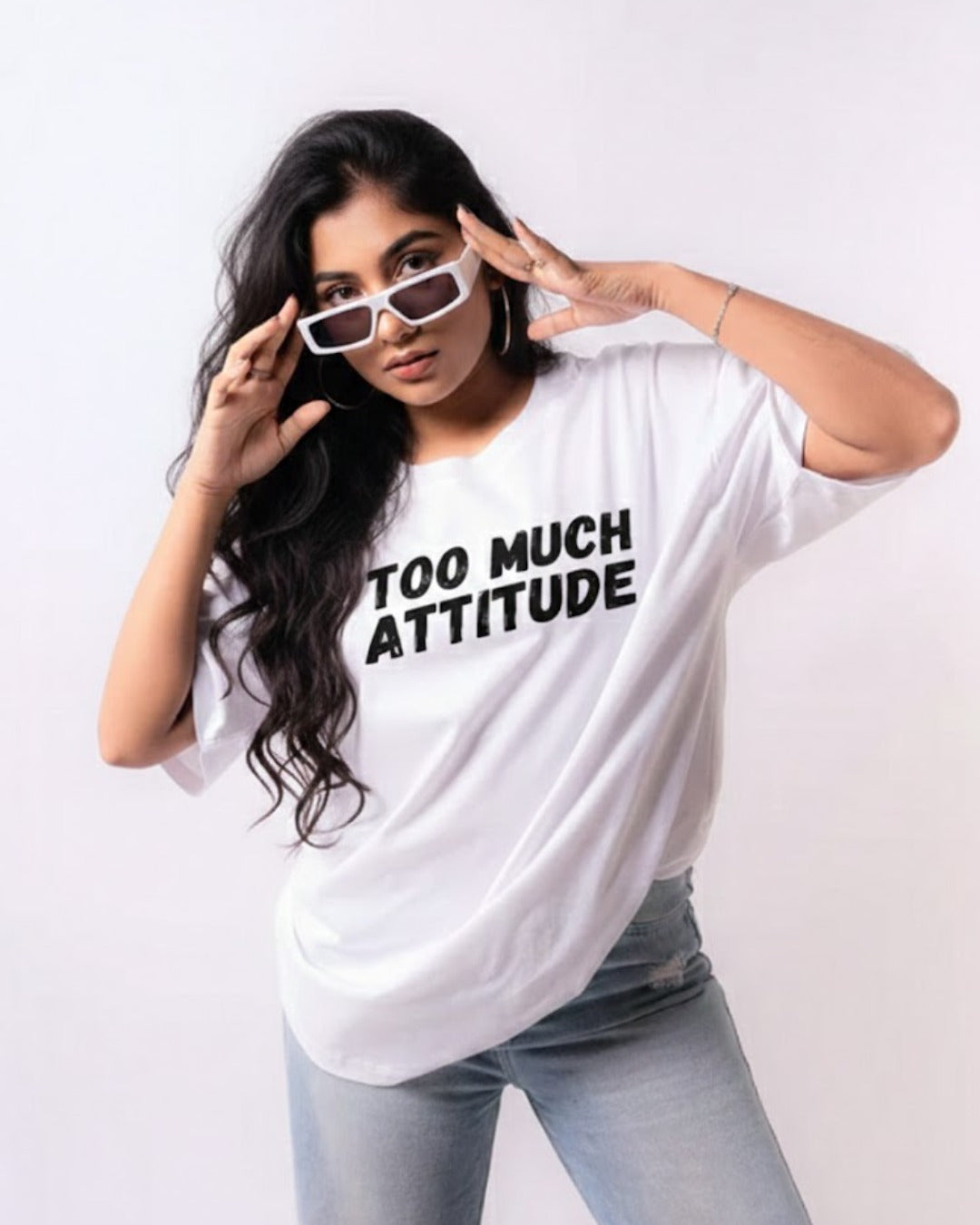 quote printed t-shirt for women casual wear

