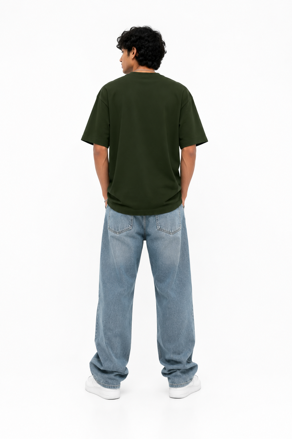 StitchVaults™ I'm Fine Minimal Cat Oversized T-Shirt