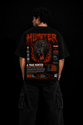 StitchVaults™ Hunter Instinct Oversized Graphic T-Shirt for Men