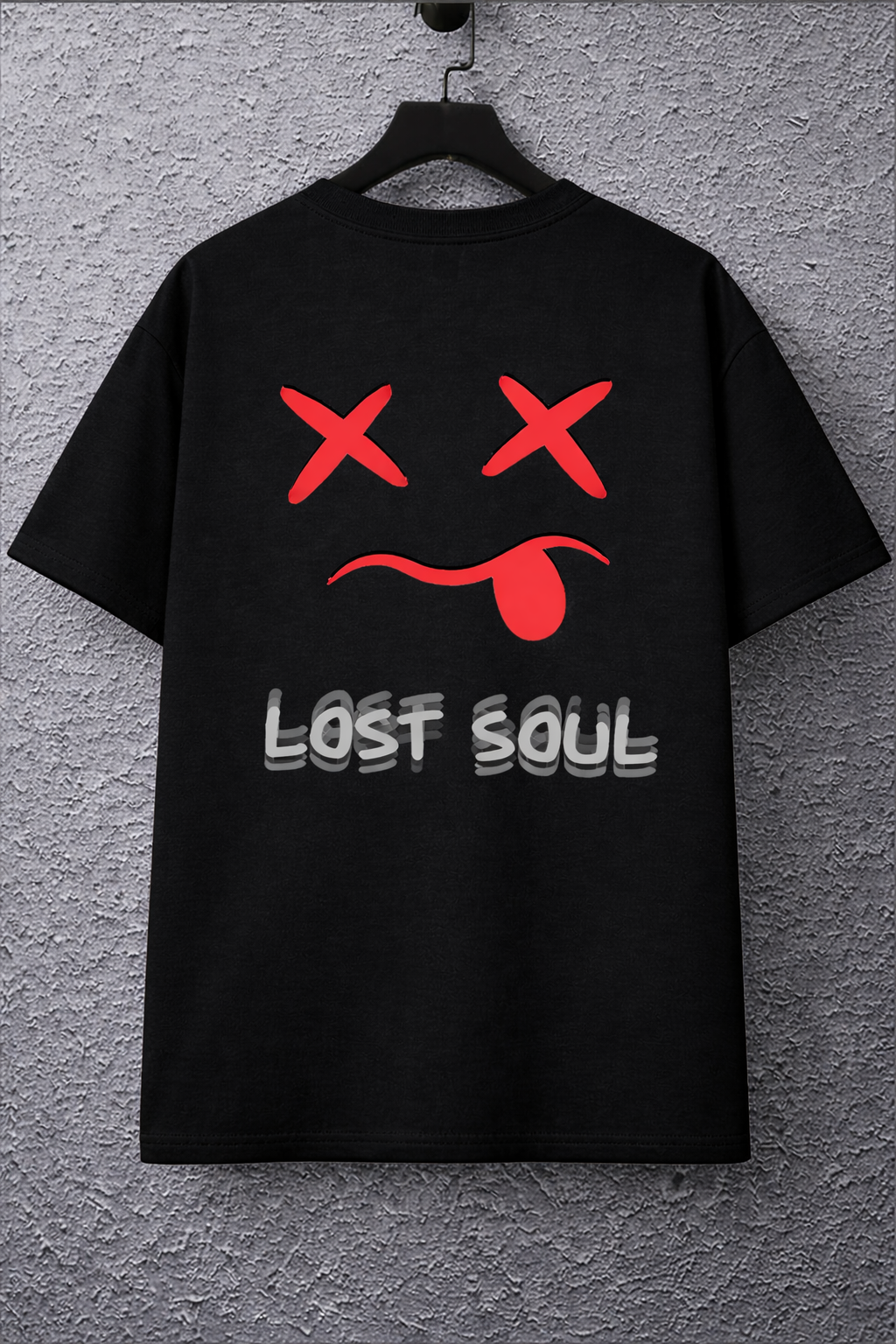 Lost soul graphic oversized tshirt