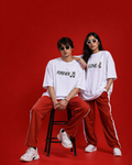 Forever Love Couple Graphic T-Shirt – Matching Minimal Printed T-Shirts for Couples