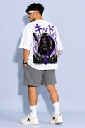 StitchVaults™ Kaido Thunder Emperor Oversized Anime T-Shirt for Men