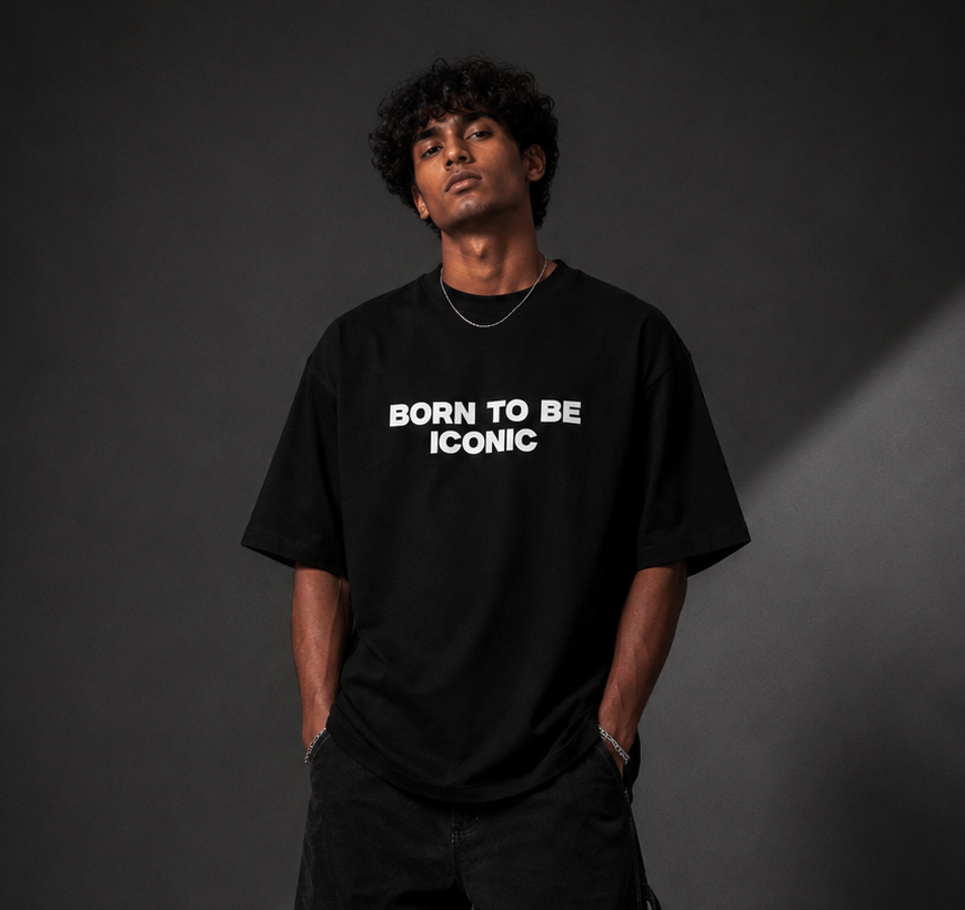 BORN TO BE ICONIC™ Oversized Tee