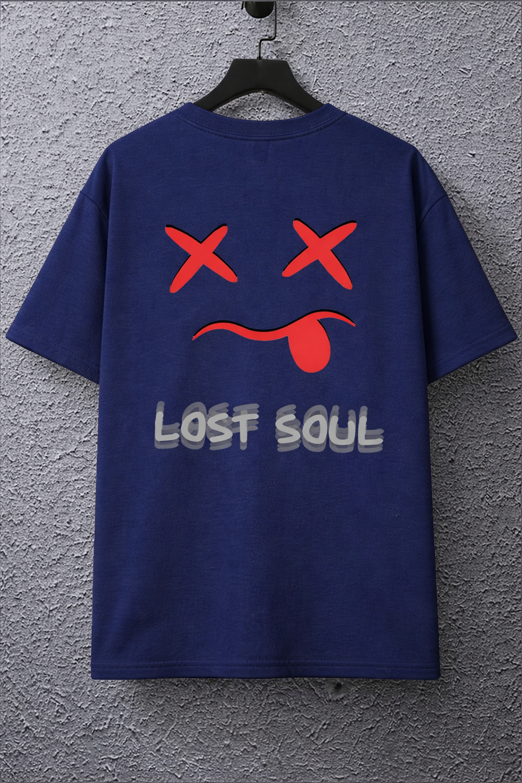 Lost soul graphic oversized tshirt