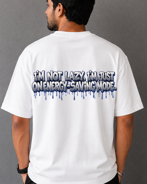 "Not Today" Panda Oversized Tee | Lazy Vibe Streetwear