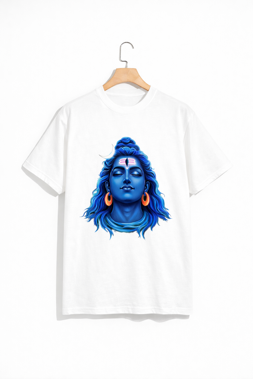 Lord Shiva Graphic T-Shirt – Shivji Spiritual Streetwear Tee for Men