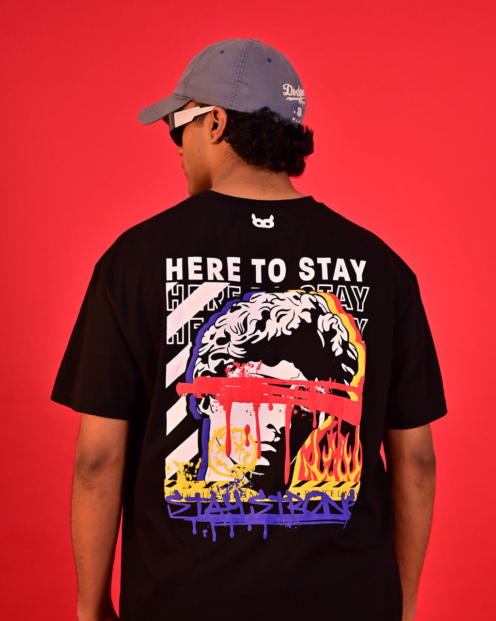 Akoom Black Oversized Unisex T-Shirt | Drip with meaning