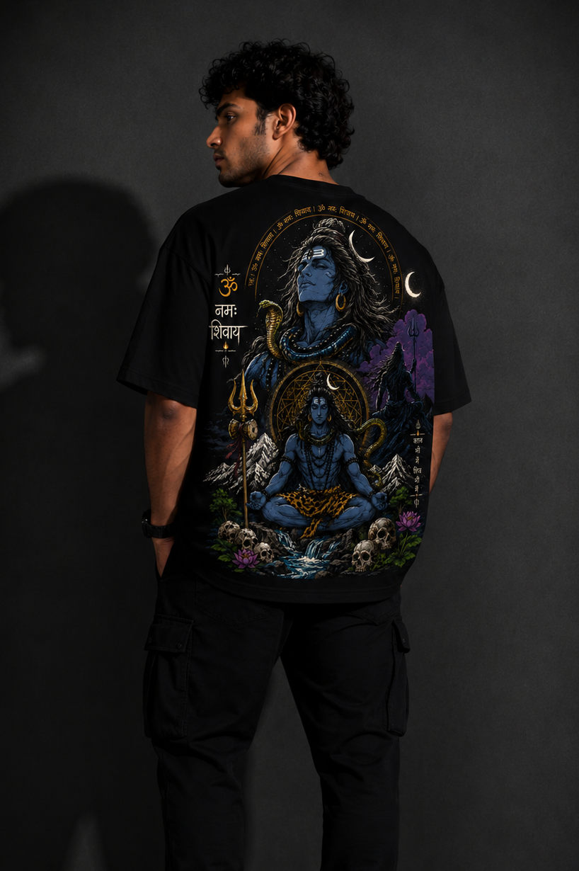 Mahadev Limited edition oversized tshirt