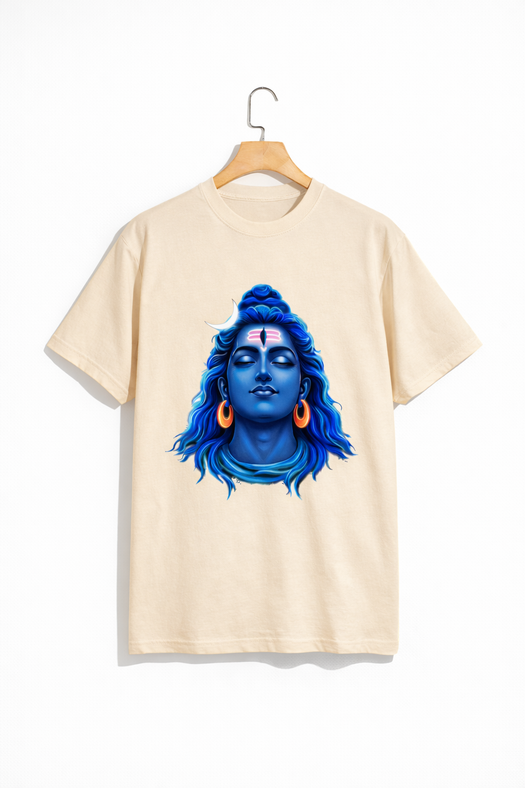 Lord Shiva Graphic T-Shirt – Shivji Spiritual Streetwear Tee for Men