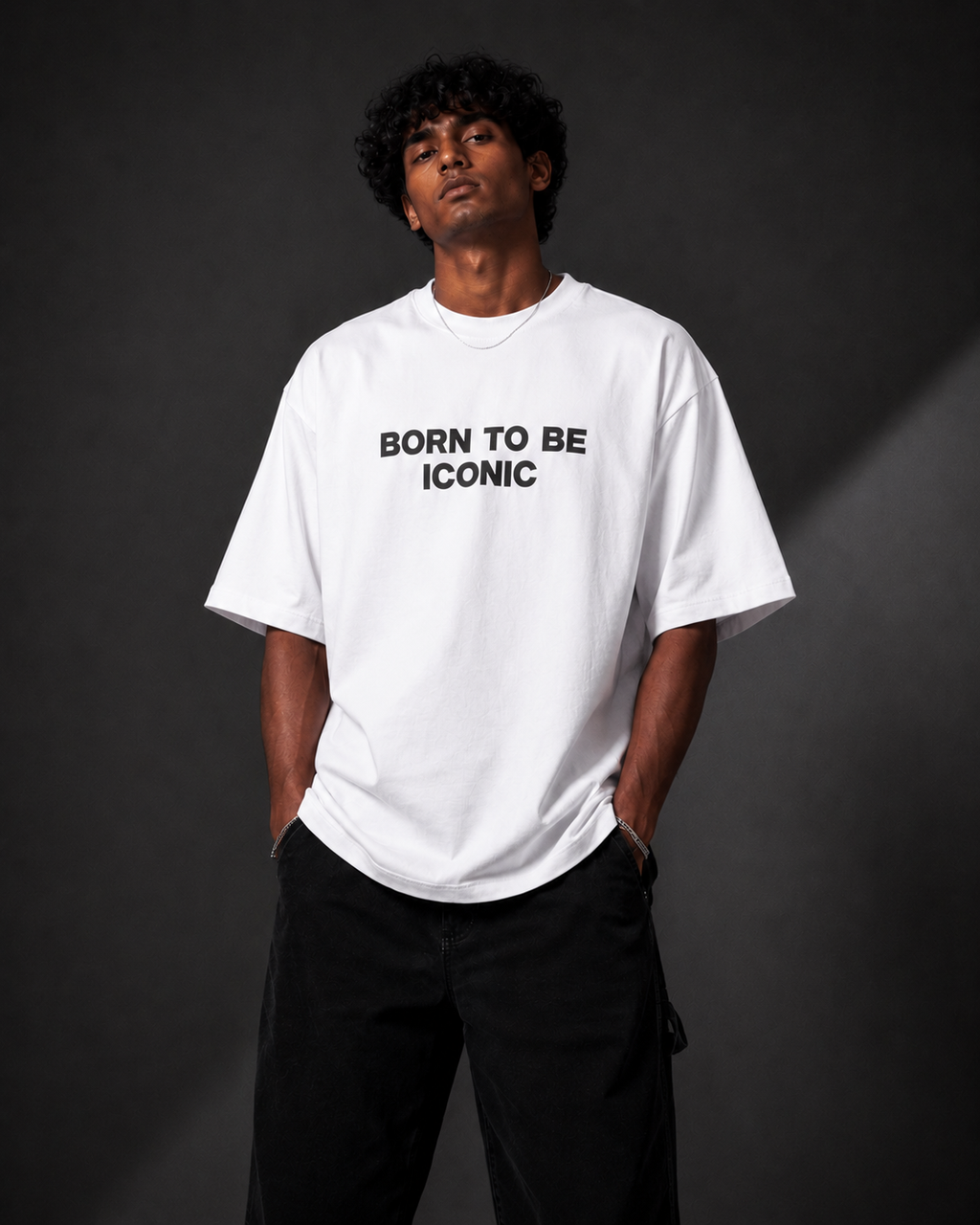 BORN TO BE ICONIC™ Oversized Tee